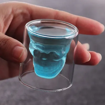 Image de Verre Crâne 25ml - Ambiance Surnaturelle KP14977