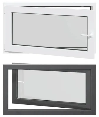Zdjęcie produktu dla Okienko obrotowe i uchylne do piwnicy vidaXL RISOR, 110 x 50 cm