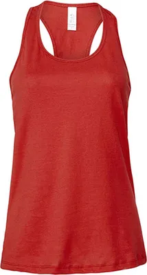 Immagine prodotto di Bella 6008 | Canotta donna Jersey Racerback Cotone Airlume - Colore: Rosso - Taglia: XL
