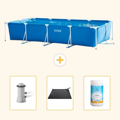 Produktbild von Rechteckiger Frame Pool - 450x220x84 cm - 4-teilig SCB80
