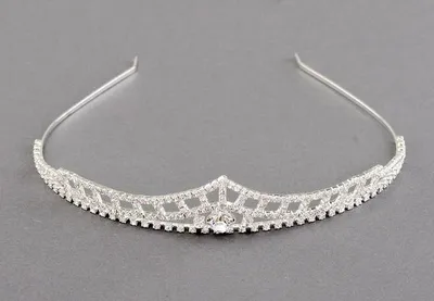 Produktbild von Strass Diadem silber