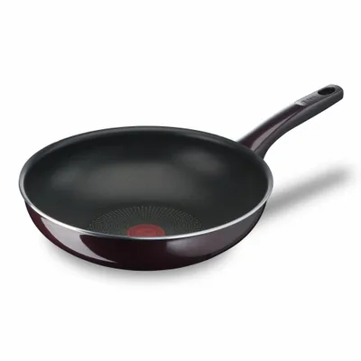 Obrázek produktu pro Tefal Resist Intense D52219, Kulatý, Wok / Stir-fry pánev, Černá, Červená, Titanová, 175 °C, Hliník