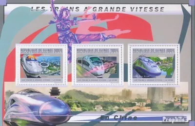 Produktbild von Briefmarken Guinea 2011 Mi 9031-9033 Kleinbogen (kompl. Ausgabe) postfrisch Chinesische Züge