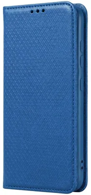 Produktbild von SMART MAGNET Buchhülle für iPhone 13 Pro Max - Elegante blaue Kunstlederhülle KP40598