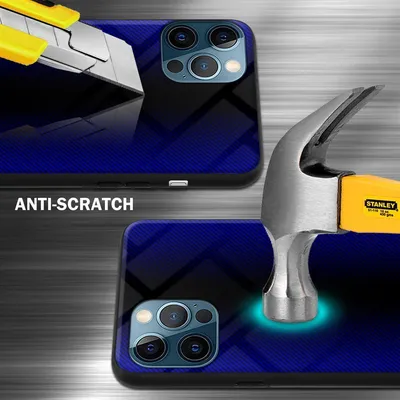 Immagine prodotto di Cadorabo Custodia per Apple iPhone 12 PRO MAX Custodia protettiva in viola Custodia per cellulare TPU Etui Cover Case Vetro temperato