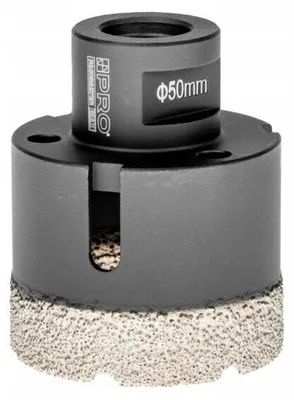 Obrázek produktu pro Diamantové vrtací koruny PRO-WA335 pro suché řezání, závit M14, průměr 50 mm