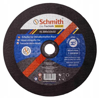 Produktbild von Schmith Metall-Trennscheibe 300x3x32 Schmith 300x3x32 mm Trennscheibe Flexscheibe für Winkelschleifer Sägeblatt Profi Werkzeug