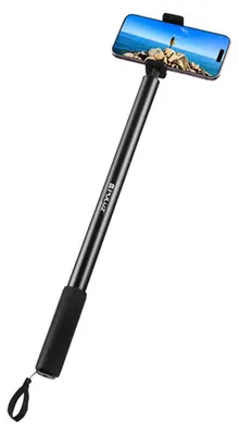 Obrázok produktu pre PULUZ kovový držiak na selfie 2m pre Insta360 One RS/X2/X3 kameru (čierny)