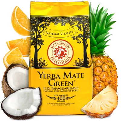 Zdjęcie produktu dla Yerba Mate Green Pina Colada 400g