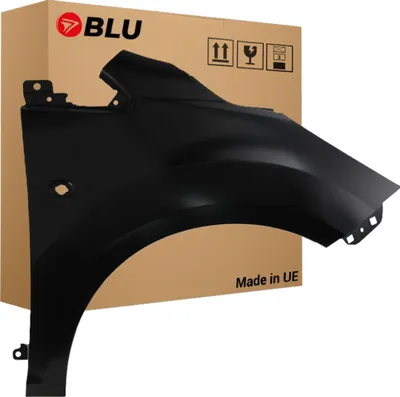 Produktbild von BLU Kotflügel Passend für Ford KA II 2 JAYC Rechts Schwarz Panther Black | 2008-2015 | Vorderseite Vorne | Lackiert | Einbaufertig
