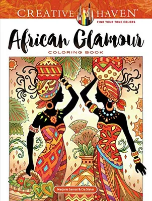 Produktbild von Creative Haven African Glamour Coloring Book