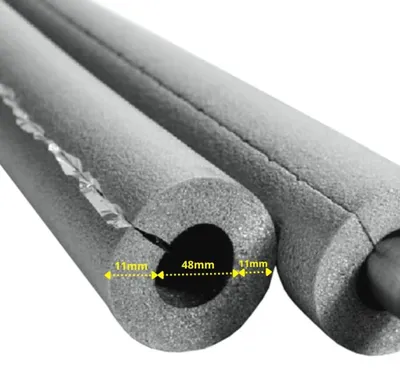 Produktbild von AEROFLEX® SH XT Rohrisolierung 2m selbstklebend schwarz 48 x 10 mm