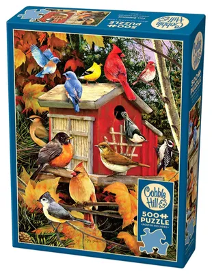 Produktbild von COBBLE HILL Herbst Standpuzzle 500 Teile