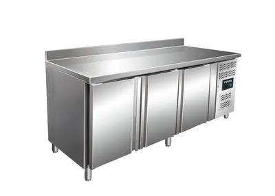 Produktbild von SARO Kühltisch mit 4 Türen und Aufkantung, Modell KYLIA GN 4200 TN
