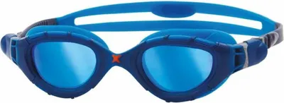 Produktbild von Zoggs Predator Flex Titanium - verspiegelte Schwimmbrille, Farbe:blau