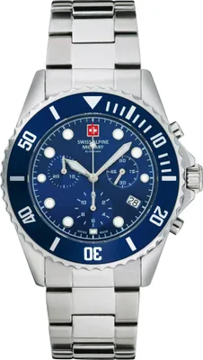 Obrázok produktu pre Pánské hodinky Swiss Alpine Military 7053.9135 Chrono 42mm 10ATM