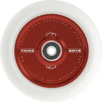 Produktbild von Stunt Scooter Räder - 110 mm - Thiccboys - Rot/Weiß - Fuzion