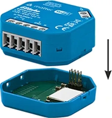 Produktbild von ELTAKO Aktor-Pack ESR64PF-IPM, mit EnOcean-Aufsteckadapter EOA64, 1 Stk.