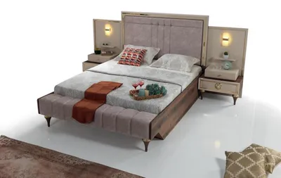 Image de Designer Set complet Chambre à coucher Meubles de chambre à coucher Offre complète Set 3pcs.