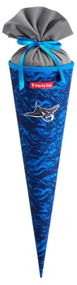 Produktbild von Step by Step Schultüte School Cone Manta Rio dunkelblau