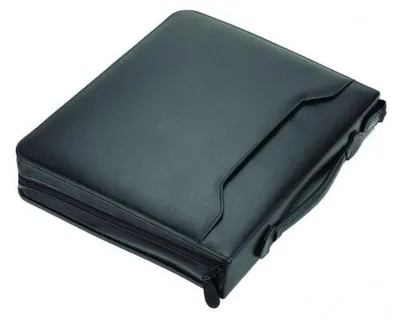 Produktbild von Alassio Ringbuchmappe OSI, A4, Le derimitat, schwarz (5317685)