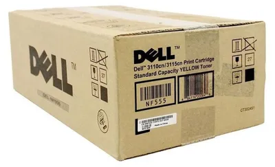 Zdjęcie produktu dla DELL NF555, 4000 stron(y), Żółty