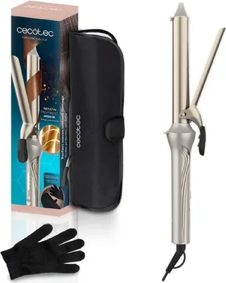 Zdjęcie produktu dla Cecotec SurfCare CurlClip, Lokówka, Ciepły, Przyciski, Proste w kształcie beczki, Grube włosy, Cienkie włosy, 120 °C