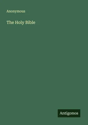 Produktbild von The Holy Bible