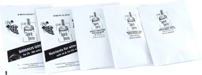 Produktbild von Weinhefe + Hefenährsalz + Pektolase + Kaliumsorbate + Bentonite, Wein Hefe, Hefe für Wein