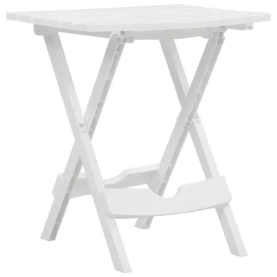 Productafbeelding van Opvouwbare Tuintafel Wit 45,5 x 38,5 cm