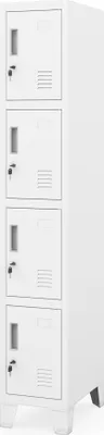 Zdjęcie produktu dla Szafka socjalna ROBERT 1 Plus 292 x 1720 x 450 mm biała