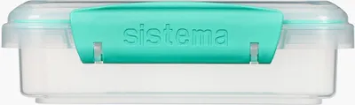 Productafbeelding van Sistema 21647, Lunchbox, Geschikt voor tieners, Meerdere kleuren, Eén kleur, Rechthoekig, Nieuw-Zeeland