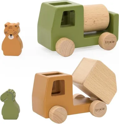 Produktbild von Trixie Tiertransporter aus Holz, 4 Stück.
