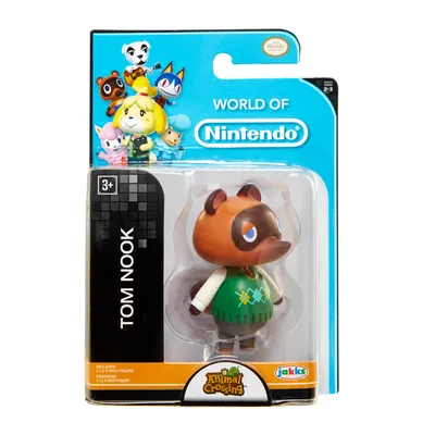 Immagine prodotto di Figura di Animal Crossing Tom Nook - figura da collezione dettagliata di 6 cm, con licenza ufficiale e perfetta per i fan della famosa serie di videogiochi