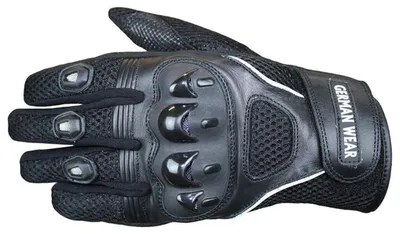 Erleben Sie höchsten Fahrkomfort mit Sommer-Motorradhandschuhen in Rückansicht. Mit Thinsulate-Fasern und Ledereinsätzen bieten diese Handschuhe Flexibilität und Langlebigkeit. Verstellbare Klettverschlüsse sorgen für perfekte Passform.