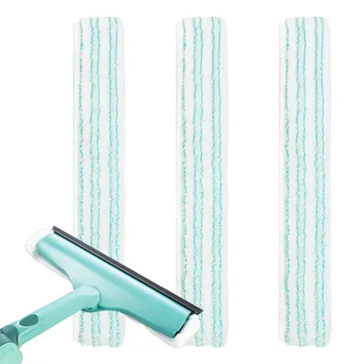 Fensterwischer Ersatzpads 3 Stück für Leifheit L, 32 cm