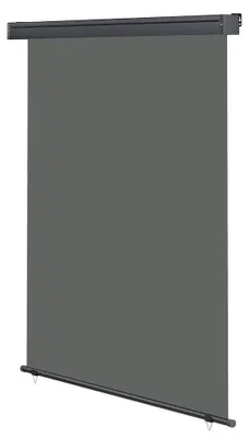 Produktbild von Senkrechtmarkise ausziehbar Seitenmarkise Windschutz 160x250cm Grau