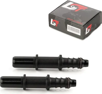 Produktbild von 2x Gegenstück Schnellkupplung gerade Kraftstoffleitung 9,49 x 7 mm für JEEP FORD