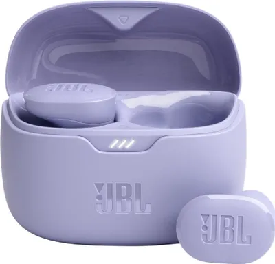 Obrázok produktu pre JBL Tune Buds, True Wireless Stereo (TWS), 20 - 20000 Hz, Hovor / hudba, 10,8 g, Slúchadlá s mikrofónom, Purpurová