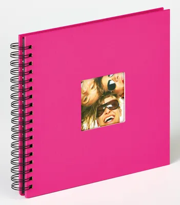 Produktbild von Walther, SA-108-Q,Spiralalbum Fun pink, 26X25 cm