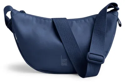 Image de Got Bag, sac "Moon Bag", petite taille, monochrome, couleur bleu profond