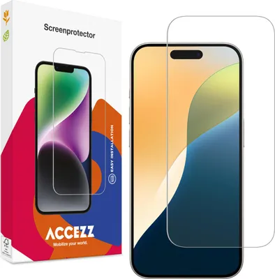 Productafbeelding van Accezz Gehard Glas Screenprotector voor de Apple iPhone 18 Pro / 17 / 17 Pro / 16 Pro