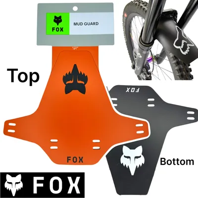 Produktbild von Fox Mud Guard Fahrrad Schutzblech Gabel Fender Retro Orange