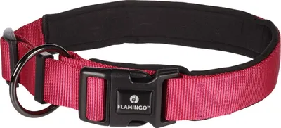 Produktbild von Flamingo Halsband Abbi kirschrot, Größe: XL