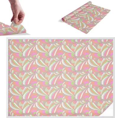 Obrázek produktu pro Fólie na ochranu soukromí - 146x200 cm - barevné sklo / vitrážový vzor - neprůhledná a dekorativní - samolepicí dekorativní skleněná fólie - UV ochrana, snadná instalace - barevný klikatý vzor