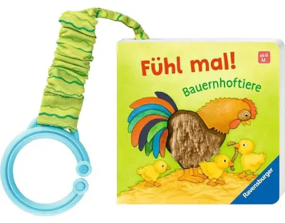 Obrázok produktu pre Mein erstes Buggybuch: Fühl mal! Bauernhoftiere