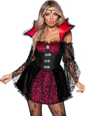 Produktbild von Heißblütige Vampirin Kostüm Größe: S