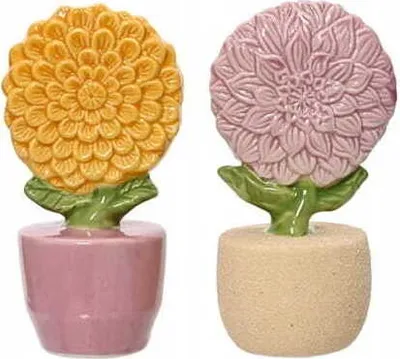 Obrázok produktu pre Porcelánová figúrka kvet dahlia 14 cm