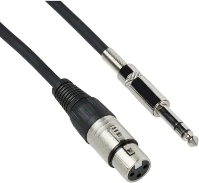 Produktbild von Bespeco BSMC300 3 m Mikrofonkabel