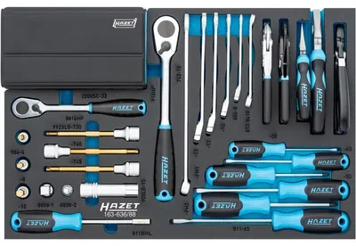 Produktbild von Hazet Werkzeug Satz 163-636/88, 88-tlg.